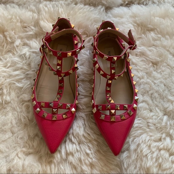 Valentino Rockstud Cage Flats - Picture 3 of 10